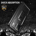 Dexnor Heavy Duty Case for Samsung S20 Plus, Black Shockproof Protective Cover with Built-in Screen Protector and