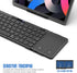 Foldable Travel Keyboard, Wireless Portable Folding Keyboard with Touchpad, Bluetooth for iPad, Tablet, Laptop,