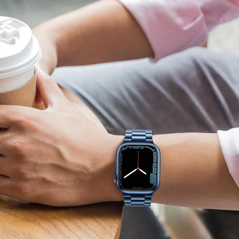 Tasikar Band Compatible with Apple Watch 42mm (Series 10) 41mm 40mm 38mm, Premium Stainless Steel Metal Replacement