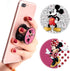 (3 Pack) Multifunction Cell Phone Stand - Finger Holder and Grip Pink Heart, Foldable Phone Kickstand Mount for
