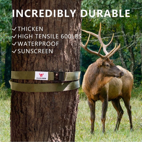 Trail Cam Straps, Game Camera Strap with Long-Lasting Alloy Buckle, Durable Nylon Fiber for Wildlife Trial Camera
