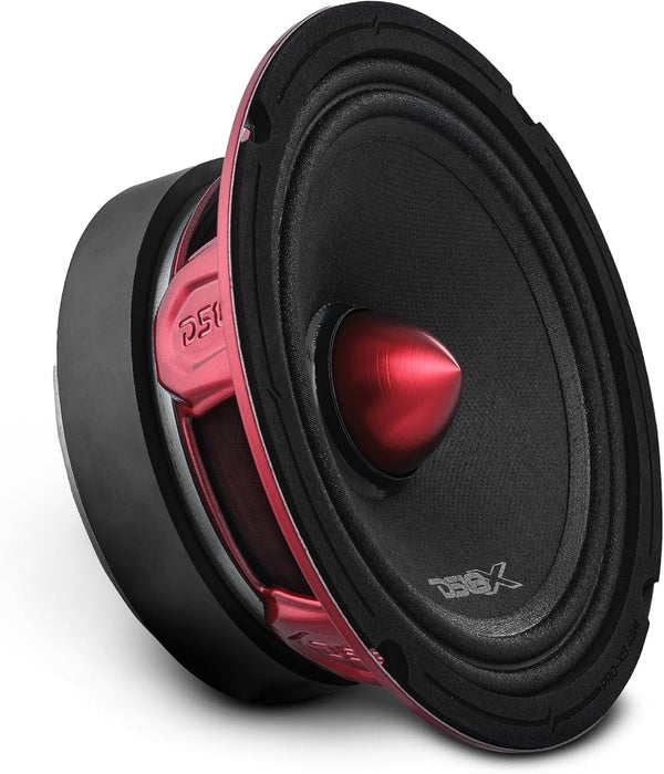 DS18 PRO-X6.4BM Loudspeaker, 6.5", Midrange, 500W Max, Premium Quality Audio Door Speakers for Car or Truck