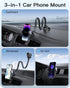 APPS2Car Phone Holder for Car Windshield/Dashboard, Cell Phone Mount for iPhone, Samsung, Google, LG and More