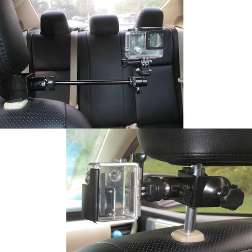 Pmsanzay 3in1 Adjustable Heavy Duty Universal Action Camera Desk Pole Clamp Holder Mounts for Waterproof Camera/Digital