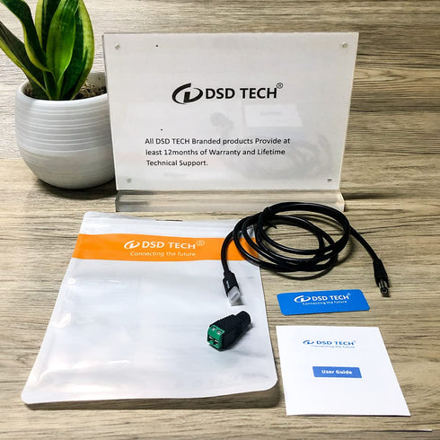 DSD TECH MagicConn USB Type C PD to DC Power Cable - 9V