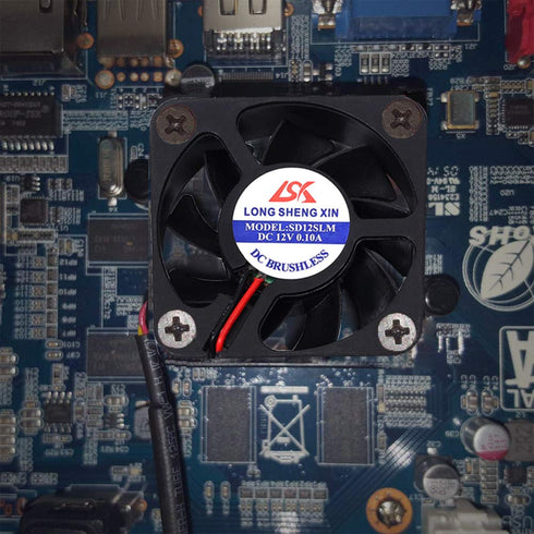 2 PCS Brushless Cooling Fan - Icstation DC Cooling Fan 50mm x 50mm x 10mm 5010 12V 2 Pin Fan for 3D Printer