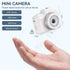 Dienspeak 32GB 1080P Tiny Digital Camera, Vintage Mini Keychain Camera for Teens & Beginners, Cute Portable Small