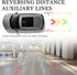 carleef 4.6'',12 Vision,150 12V Plug & Play Backup Camera with Monitor LED HD Rearview Mirror Camera for Night Wide