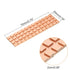 MECCANIXITY Copper Heatsink 70x20x2mm with Thermal Pad and Rubber Ring for M.2 SSD Memory, PC, Laptop Cooler 1 Set