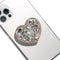On The Grip OnTheGrip Cute Cubic Diamond Heart Shape Design Collapsible Expandible Mobile Phone Grip