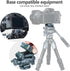 LEAPLIEXT 1/4" 3/8" Professional Camera Quick Release Plate Kit - Metal Arca Swiss Quick Release System with & Screw
