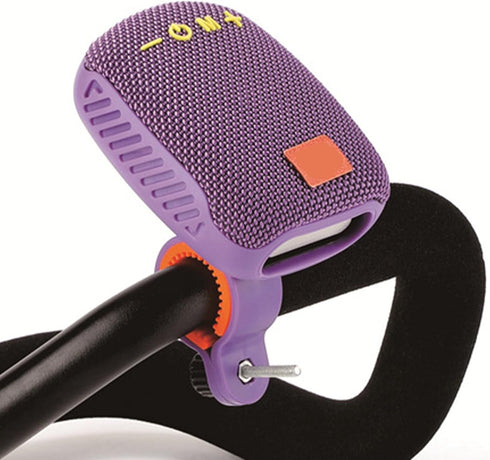 GOWENIC IPX5 Portable Bluetooth Speaker for Bike, Mini Outdoor Speaker with Handlebar Mount, Support Calls, FM Radio
