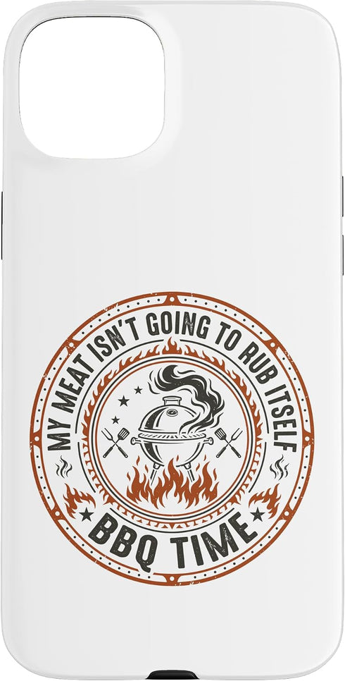 BBQ Grill Meat Lover Designs BBQ Meat Rub Barbecue Grilling Case for iPhone 15 Plus
