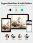 LaView 1080P 360 Camera,2-Ways Indoor Security Camera, Home Security Camera with Sound & Motion Detection, Baby Monitor