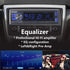 LXKLSZ MP3 Car Stereo Bluetooth Single Din LCD Audio Radio with Brightness Adjustment APP Control Player Supports Hands
