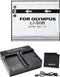 Ultrapro LI-50B High-Capacity Replacement Battery with Rapid Dual Charger for Select Olympus Cameras Bundle Includes: