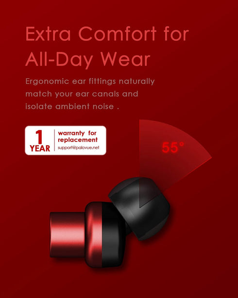 13/12/11 Max/XR/8/7 PALOVUE Lightning Earphones - Magnetic In-Ear Earbuds with Mic & Controller - Compatible iPhone Pro
