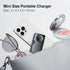 Portable Charger for iPhone Apple Watch, Samsung, 5000mAh 20W PD Fast Charging Built-in Foldable USB-C Connector,
