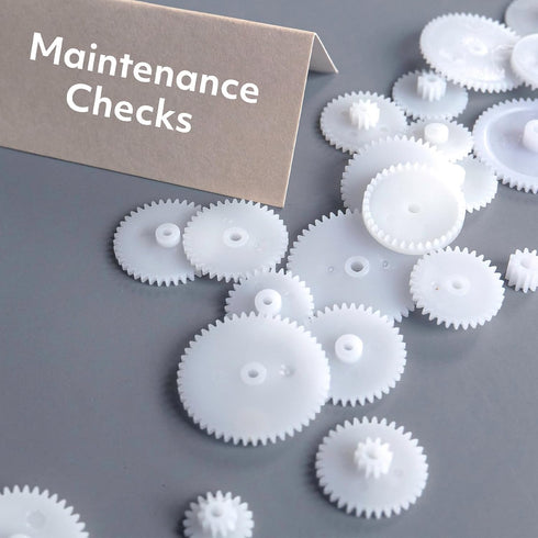 Set 0.5 Pack 80 MECCANIXITY Plastic Gear Small Motor Gears Module for DC Motor DIY Accessories Model Toys RC Car Robot