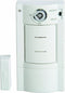 HS4313B Battery Powered Wireless Home Security Door Alarm with Key Entry, White