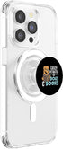 PopSockets MagSafe PopGrip for iPhone Easily Distracted By Dogs & Books Puppy Lover Bookworm