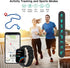 Smart Watch for Women & Men, IP68 Waterproof with Blood Oxygen, Heart Rate & Sleep Monitor for Android/iOS