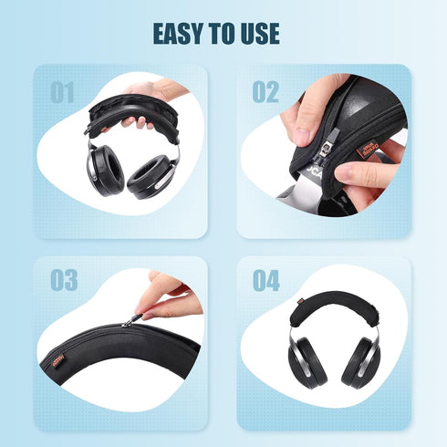 Desing Wish Headphone Headband Cover for Focal Celestee/Elegia/Clear Mg/Stellia/Utopia/Clear Headphones, Thicker Sports