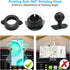 Compatible Phone Holder for Honda Civic 2016-2021, Mount Hazard Light Slot, 360 Degree Rotation Anti-Shake