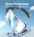 MAGIC JOHN iPhone 15 Tempered Glass Screen Protector 6.1" - 2 Pack, Bubble Free, HD Clear, Dynamic Island Compatible.