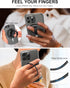 EWA MagOne Ultra Phone Grip Stand with Replaceable Elastic Finger Loop, Removable Magnetic Ring Holder