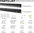 AENTGIU 12-55 inch Studeless TV Wall Mount, No Stud Drywall Wall TV Bracket Hanger for Flat Screen TVs, No Drill TV