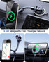 OQTIQ MagSafe Car Charger, Magnetic Wireless Car Charger, Compatible with iPhone 15 14 13 12 Series, 15W Fast Charging