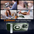 SPIDERCASE Clear Magnetic Case for iPhone 13 Pro Max, Military Drop Protection + 2 Glass Protectors & Kickstand.