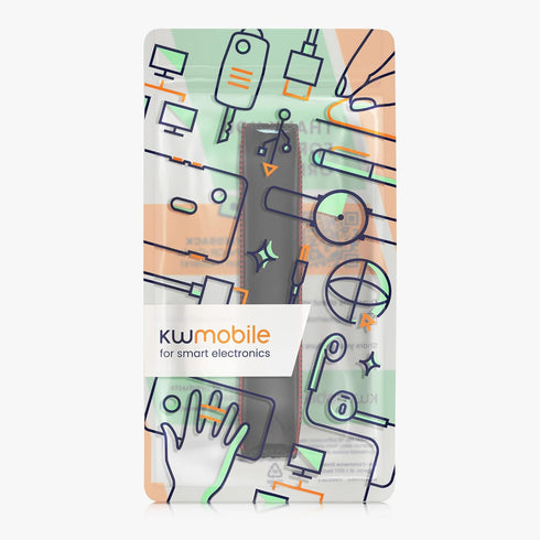 kwmobile Headband Cushion Pad Compatible with Kingston HyperX Cloud Alpha Headphones, PU Leather Cushion (Black)