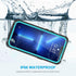Lanhiem Case for iPhone 13 Pro Max, IP68 Waterproof Dustproof Shockproof with Screen Protector, Full Body Cover - 6.7