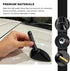 Gdnecad 1.37 Inch 3.5 CM) Car Short Antenna, Mini Aluminum Alloy Car Aerial Antennas for AM/FM Radio Reception, Stubby