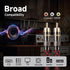 75-Ohm (3ft /1m) TODN HiFi Digital Coaxial Audio Cable for Audiophile SPDIF Coax Subwoofer Cable RCA to RCA with OFC
