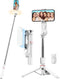 SelfieShow Stable Selfie Stick Tripod with Fill Light, 44 Inch Extendable Selfie Stick
