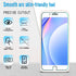 Slanku 3 Pack Tempered Glass Screen Protector for iPhone SE 2022/2020 - Bubble Free, Anti-Scratch, Case Friendly, Easy