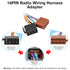 E30 E32 E36 E39 E38 E46 Z3,Aftermarket 17PIN ISO Radio Wiring Harness Adapter Compatible with BMW Stereo Wire Harness