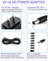 iCreatin 5V 1A 5W 100V-240V 5 1Amp 0.5A Power Supply Adapter AC/DC Charger AC to DC Volt Replacement Power Cord USB