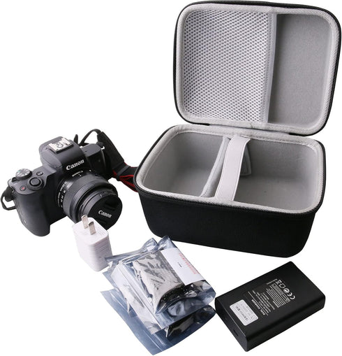 WERJIA Hard Carrying Case for Canon EOS R100/EOS R50 Camera with 18-45mm Lens, Protective Storage Bag