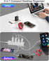 OKRAY 2-Pack USB C Charger Block, 40W 4-Port Type C Wall Charger Plug, QC+PD3.0 Fast Charging for iPhone 15, Galaxy