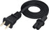 3-Foot Power Cord for Sonos Five, Play 5, Beam, Arc, Amp, Playbase, Sub Gen 3, and Sub Mini - Black
