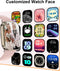 Smart Watch, 2.01” HD Fitness Tracker for Women, Blood Pressure/Heart Rate/Sleep Monitor, IP68 Waterproof