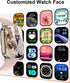 Smart Watch, 2.01” HD Fitness Tracker for Women, Blood Pressure/Heart Rate/Sleep Monitor, IP68 Waterproof