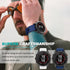OVERSTEP Soft Silicone Replacement Bands for Fenix 7X, 26mm Width Strap for Fenix 7X Pro/6X/5X/3 Smartwatch