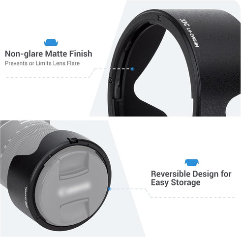 Lens Hood for Canon RF 24-105mm f/4L is USM, Reversible Shade Protector, Replaces Canon EW-83N