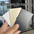 JAKENHAM 12 Aluminum SIM Card Case, Slots Ultrathin Nano SIM Card Holder with SIM Card Adapter Kit for Travelers