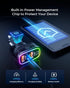 126W Dual PD60W&QC30W USB Car Charger Adapter, Fast Charging 4 Ports for iPhone 16/15/14/13/12, Samsung Galaxy